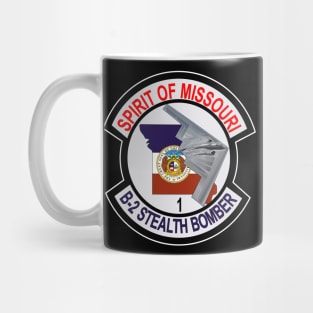 B2 - Spirit of Missouri - Stealth Bomber wo Txt Mug